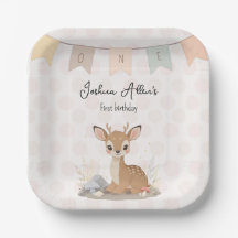 Little Fawn Woodland Eerste Verjaardag