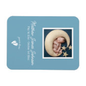 Little Feet Baby Memorial begrafenisfoto Magneet (Horizontaal)