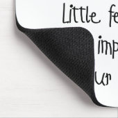 Little Feet Big Imprints Black Muismat (Hoek)