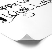 Little Feet Happy Home Poster (Hoek)