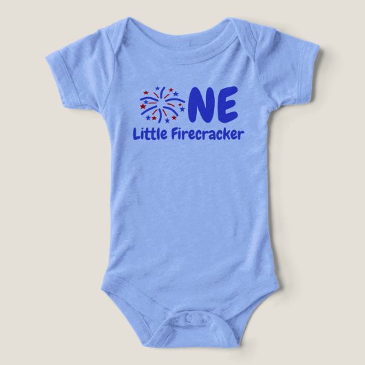 Little Firecracker 1st Birthday (Design voorkant)