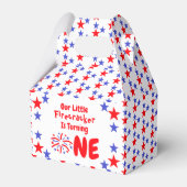 Little Firecracker 1st Birthday Bedankdoosjes (Voorkant Zijde)