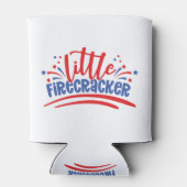 Little Firecracker 4 juli Blikjeskoeler (Achterkant)