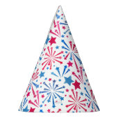 Little Firecracker 4 juli Rood Wit Blauw Feesthoedjes (Links)