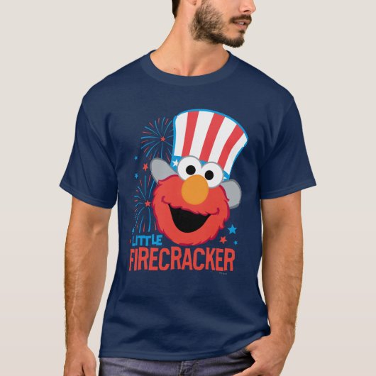 Little Firecracker Elmo T-shirt (Voorkant)