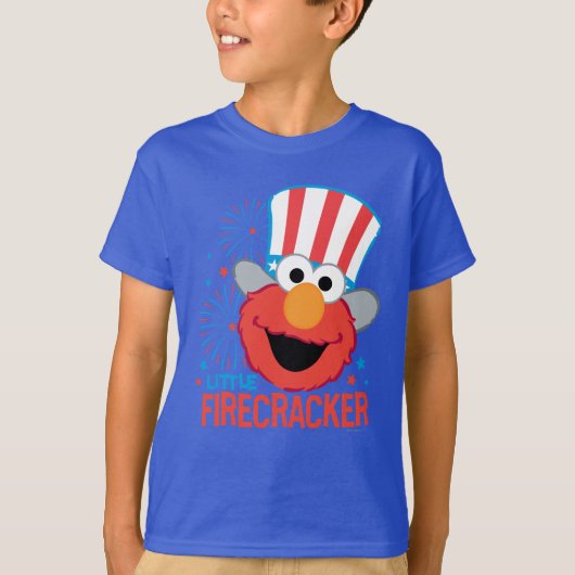 Little Firecracker Elmo T-shirt (Voorkant)