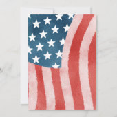 Little Firecracker Gnome 1st Birthday 4th of juli Kaart (Achterkant)