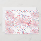 Little Firecracker op 4 juli 1991 foto van de eers Bedankkaart (Achterkant)