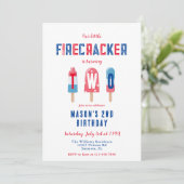 Little Firecracker op 4 juli 2002 Kaart (Staand voorkant)