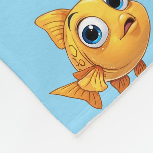 Little Fish Fleece Blanket (Hoek)