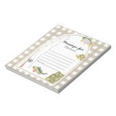 Little Fisherman Time Capsule-bericht Notitieblok (Gedraaid)