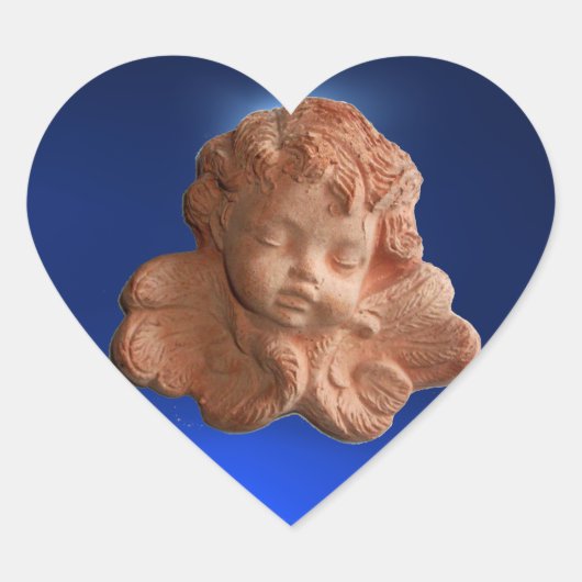 LITTLE FLORENTINE ANGEL HEART HART STICKER (Voorkant)
