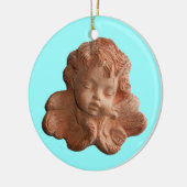 LITTLE FLORENTINE ANGEL KERAMISCH ORNAMENT (Links)