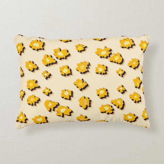 Little flowers accent kussen (Voorkant)