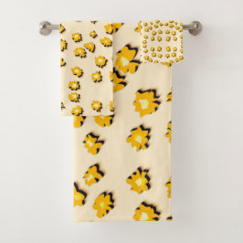 Little flowers bad handdoek