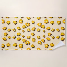 Little flowers strandlaken