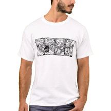 "Little Folks" Mannen met twee zijden T-Shirt