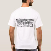 "Little Folks" Mannen met twee zijden T-Shirt (Achterkant)