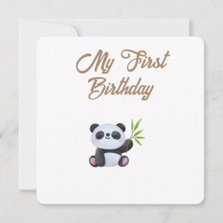 Little Forest Friends Baby Milestone Card –My Firs Feestdagenkaart