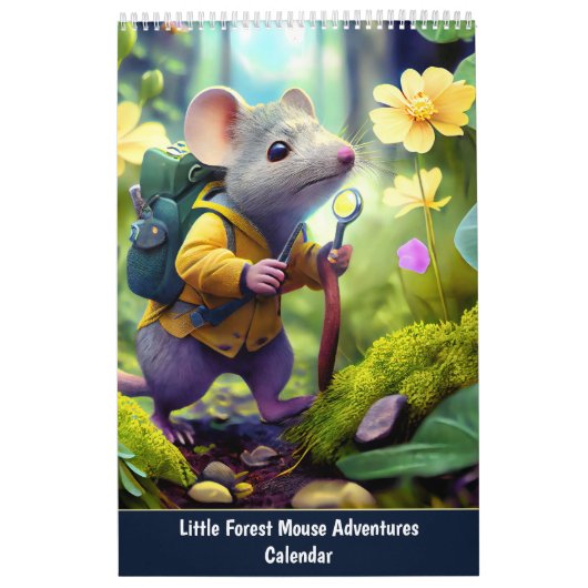 Little Forest Muis Avonturen – Kalender (Hoes)