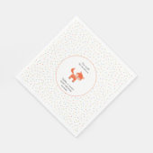 Little Fox baby shower Servet (Hoek)