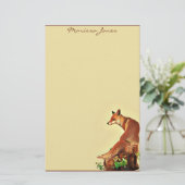 Little Fox Briefpapier (Staand voorkant)