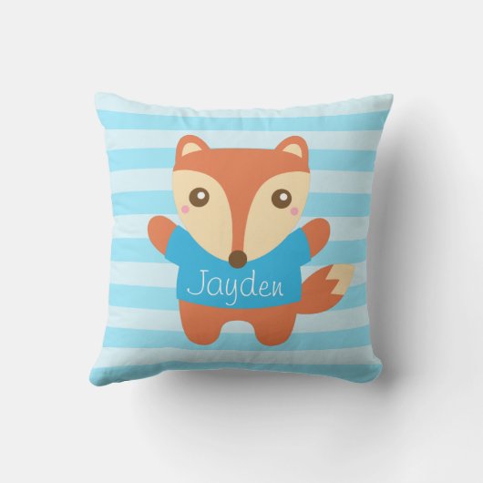 Little Fox for Kids Room Kussen (Achterkant)