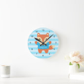 Little Fox for Kids Room Ronde Klok (Huis)