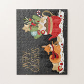 Little Fox Kerstpuzzle Legpuzzel (Verticaal)