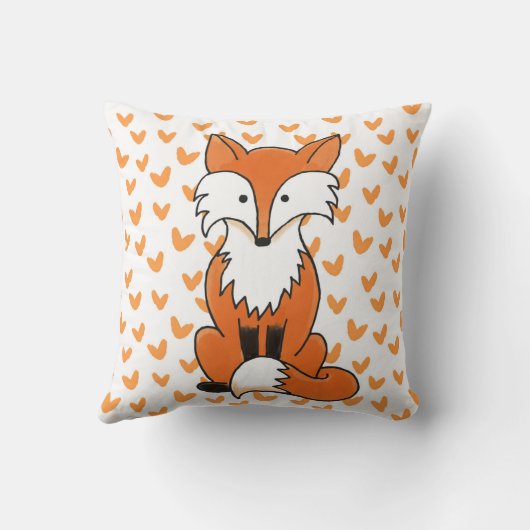 Little Fox Kussen (Achterkant)