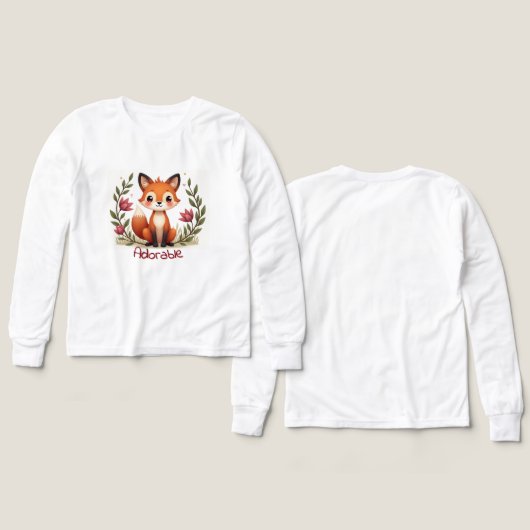 Little Fox Mode (Motif Recto et Verso)