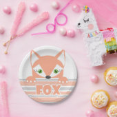 Little Fox Papieren Bordje (Feest)