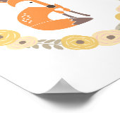 Little Fox Poster (Hoek)