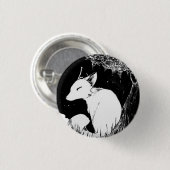 Little Fox Ronde Button 3,2 Cm (Voorkant /achterkant)