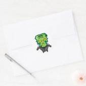 Little Frankie Ronde Sticker (Envelop)