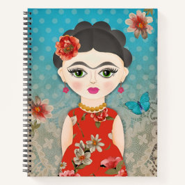 Little Frida Spiral notebook Notitieboek