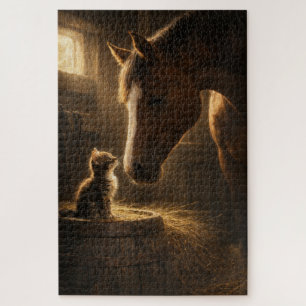 Little Friend Paard & Kitten Puzzel