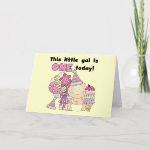 Little Gal is een Tshirts en geschenken Kaart