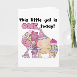 Little Gal is een Tshirts en geschenken Kaart