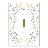 Little Garden Wedding Kaart (Achterkant)