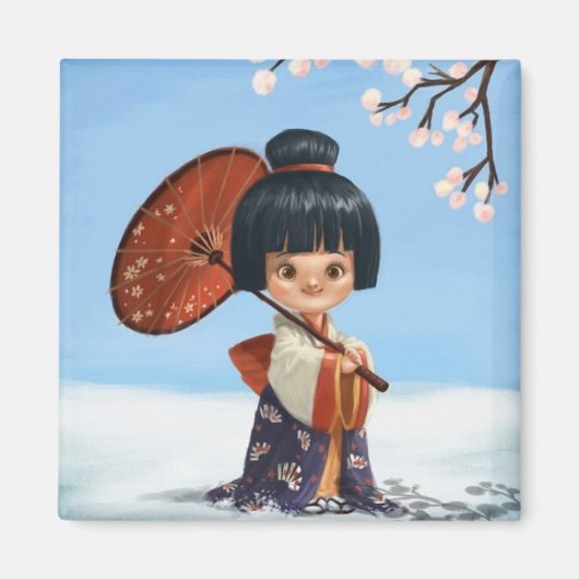 Little Geisha Magnet (Devant)