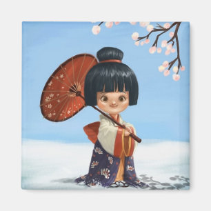 Little Geisha Magnet Magneet