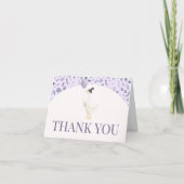 Little Gekke Goose Baby shower Bedankkaart (Voorkant)