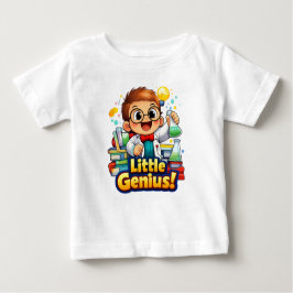 Little Genius Cute Baby Illustration