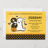 Little Ghost 2e verjaardag Kaart (Voorkant)