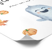 Little ghost - Bedankt voor je komst Poster (Hoek)