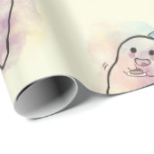 Little ghost celebration  cadeaupapier (Rol Hoek)