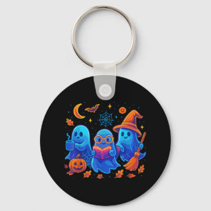 Little Ghost Coffee T-shirt, Spooky Season Ghost R Sleutelhanger