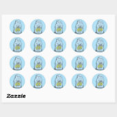 Little Ghost stickers (Vel)