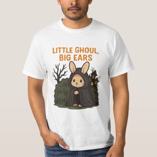 Little Ghoul Big Ears Halloween Paar Shirten T-shirt (Voorkant)